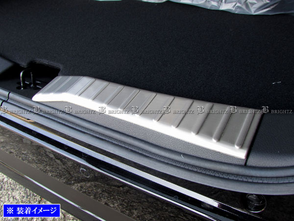 【 BRIGHTZ ekワゴン B33W B36W ステンレスメッキインナーリアバンパーフットプレート 】 【 INS−FOOT−055 】 B33W B36W ek ワゴン