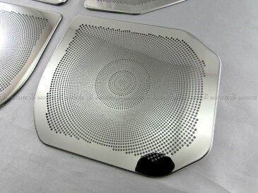 【 BRIGHTZ ルーミーカスタム M900A M910A 超鏡面ステンレスメッキドアスピーカーカバー 4PC 】 【 SPEAKER−102 】 M900 M910 900 910 ルーミー カスタム
