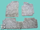 【 BRIGHTZ カローラフィールダー 140 フロアマット 3PC ベージュ 】 【 FLOOR－MAT－002 】 ZRE144G ZRE142G NZE144G NZE141G