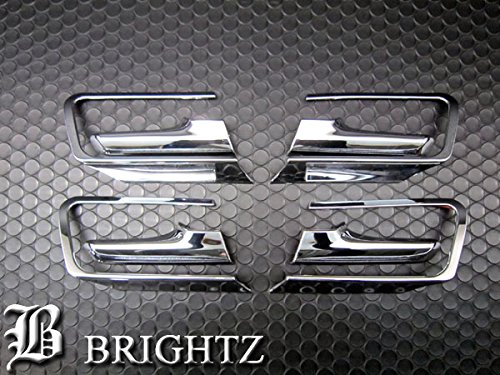 【 BRIGHTZ プラド 150 151 メッキインナードアハンドルカバー ノブ 】 【 INS－DHC－023 】GRJ150W GRJ151W GDJ150W GDJ151W TRJ150W ランドクルーザープラド ランクルプラド