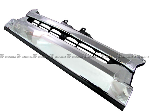 【 BRIGHTZ ハイエース 200 4型 5型 6型 7型 ワイド フロントグリル Hタイプ 】 【 GRI−H−035 】 IV型 ..