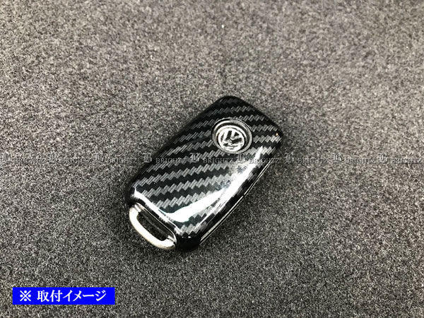 【 BRIGHTZ シロッコ 13C カーボン調スマートキーケース 黒 】 【 KEY－CASE－010 】 13CAV 13CAW 13CCZ 13CDL 13CTH 13 3C CAV CAW CCZ CDL AV AW CZ DL フォルクスワーゲン VW 3