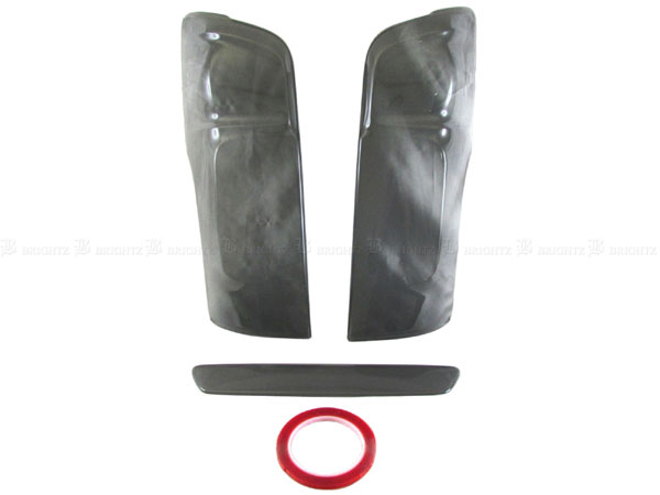 【 BRIGHTZ キャラバン(バン) E26 スモークテールライトカバーセット 3PC 】 【 SMO−REA−215 】 E 26 ..