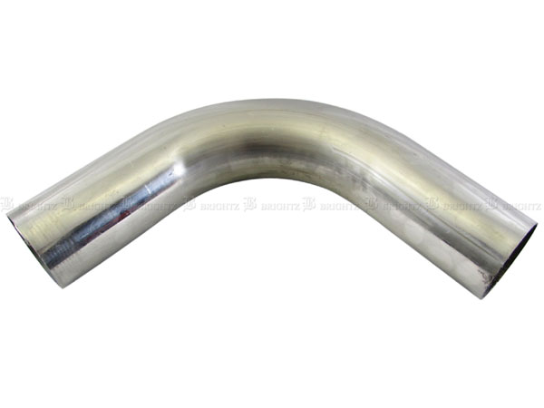 【 BRIGHTZ 70Φ 90度 ステンレス 曲げパイプ 1.5mm厚 1PC 】 【 CUR−PIPE−027−1PC 】 70パイ 70φ 90°