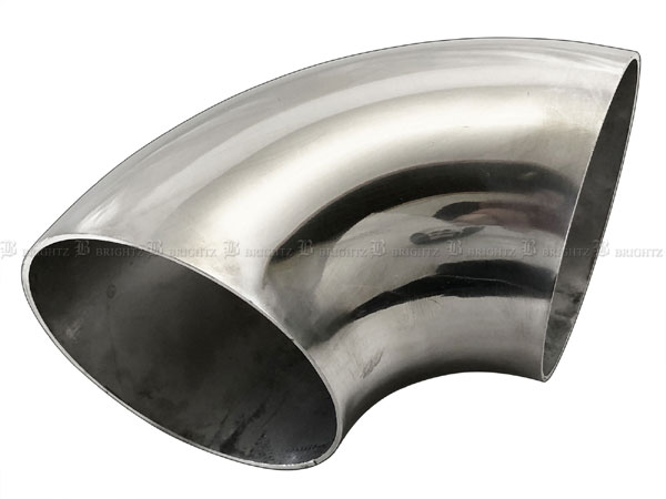 【 BRIGHTZ 80φ 90度 ステンレス曲げパイプエルボ 1.2mm厚 1PC 】 【 MUF−JOI−030−1PC 】 80パイ 80φ 90°