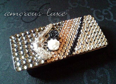 艶女仕様☆フリスク差し上げます!セレブデコデザイン◆『FUJIKO』★フジコ/ピストル&薔薇★ミン...