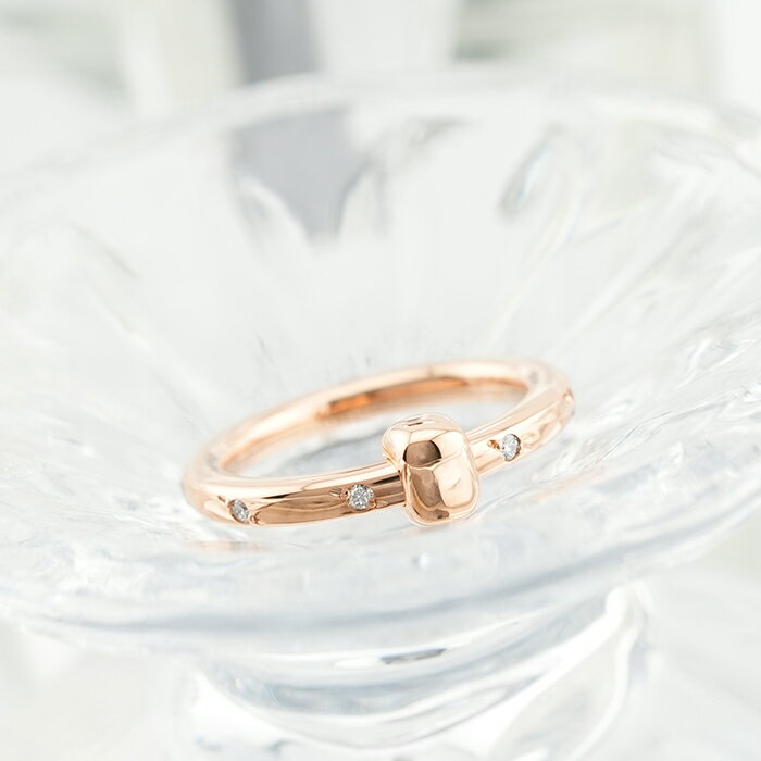 ポメラート トゥギャザー リング ローズゴールド PAC5014_O7000_DB000 10号 新品リング ブランドジュエリー 送料無料のサムネイル