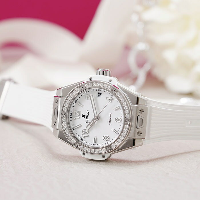 HUBLOT(ウブロ)『ビッグ・バンワンクリックスチールホワイトダイヤモンド(465.SE.2010.RW.1204)』