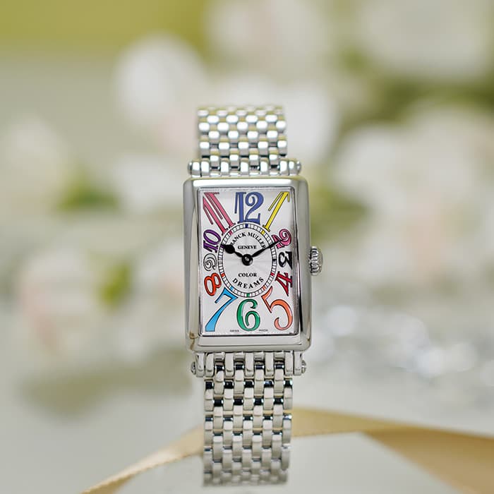 フランクミュラー ロングアイランド カラードリーム 902QZ CD FRANCK MULLER 新 ...