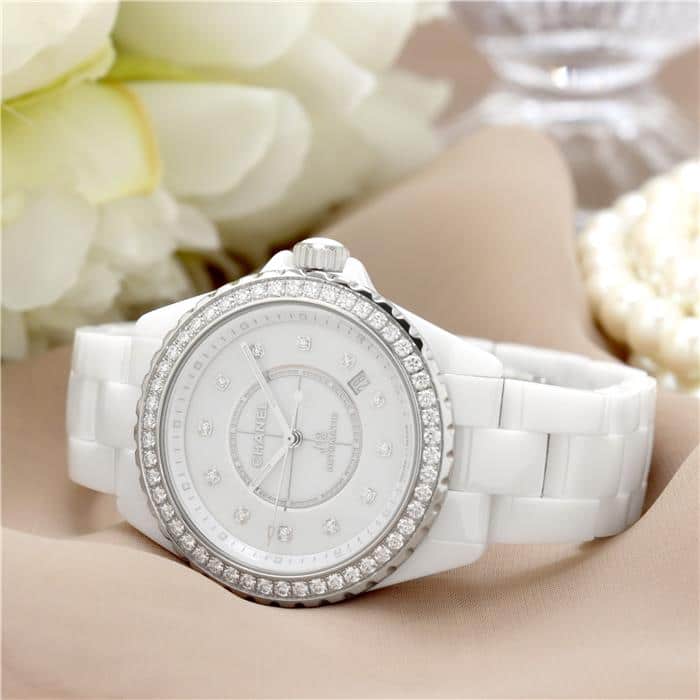 CHANEL シャネル J12 ベゼルダイヤ H7189 CHANEL 新品レディース 腕時計 送料無料