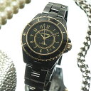 シャネル 腕時計 シャネル J12 キャリバー 12.1, 38MM ブラック セラミック イエローゴールド H9541 CHANEL 新品レディース 腕時計 送料無料