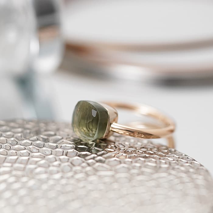 ポメラート ヌード リング プチ プラシオライト 51 ローズゴールド/ホワイトゴールド PAB4030 O6000 000PA 新品リング ブランドジュエリー 送料無料のサムネイル