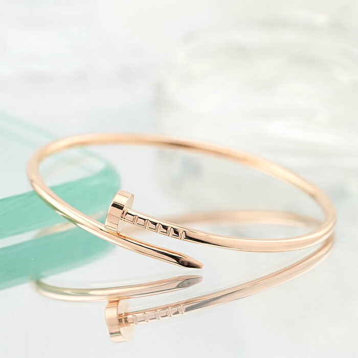 カルティエ ジュスト アン クル ブレスレット SM ピンクゴールド B6062515 15号 CARTIER 新品ブレスレット・バングル ブランドジュエリー 送料無料