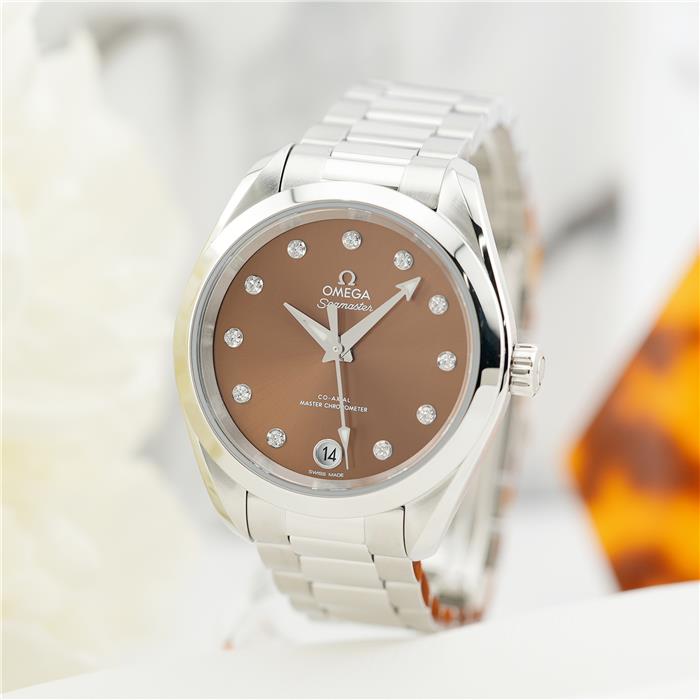 オメガ シーマスター アクアテラ 150M 34MM 220.10.34.20.63.001 付属品完品 OMEGA 新品レディース 腕時計 送料無料