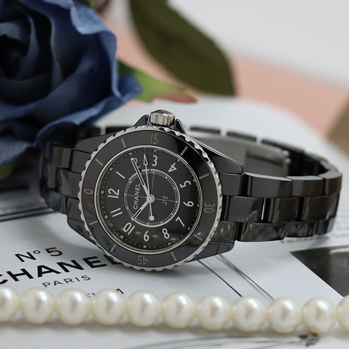 シャネル 腕時計 シャネル J12 ブラック セラミック 33mm H5695 CHANEL 新品レディース 腕時計 送料無料