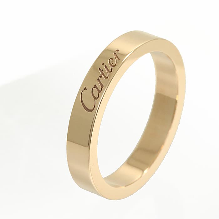 カルティエ C ドゥ カルティエ ウェディング リング B4087248 ピンクゴールド CARTIER 新品リング ブランドジュエリー 送料無料