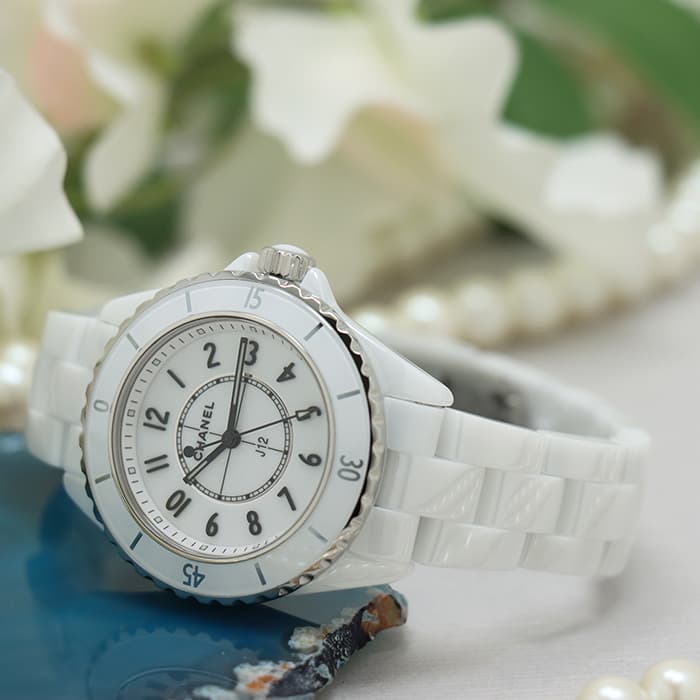 ͥ J12 ۥ磻ȥߥå 33mm H5698 CHANEL ʥǥ ӻ ̵