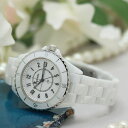 シャネル 腕時計（レディース） シャネル J12 ホワイトセラミック 33mm H5698 CHANEL 新品レディース 腕時計 送料無料