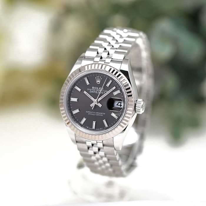 ロレックス デイトジャスト28 279174 保証書2021年 付属品完品 ランダムシリアル ROLEX 中古レディース 腕時計 送料無料