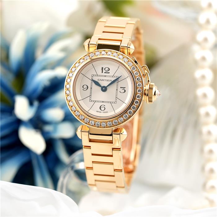 楽天市場】カルティエ イエローゴールド ブレスレット（腕時計