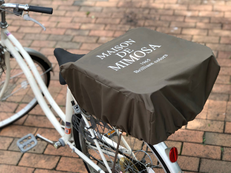 おしゃれに防水・防犯！自転車の後ろカゴにつけられるカバーのおすすめは？