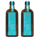 ● 【2本セット】 モロッカンオイル トリートメント 200ml 美容室専売 サロン専売品 洗い流さない ヘアトリートメント オイル アウトバス ポンプ付き MOROCCANOIL