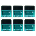 ● 【6個セット】 ナンバースリー デューサー ハード スムース ワックス 5S 80g ヘアワックス メンズ レディース WAX スタイリング ヘアセット 美容室専売 美容室 美容院 サロン 専売 NUMBER THREE NO3 DEUXER hard smooth wax 5s ヘアケア