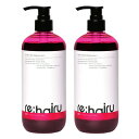 【正規販売店】 ● 【2本セット】 リハイル カラー シャンプー ピンク 500ml カラーケア ヘアカラー ブリーチ ケア ポンプ 色落ち 防止 rehairu 大容量