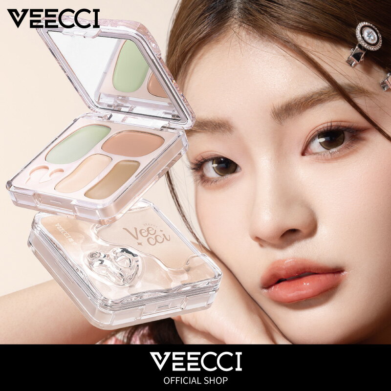 VEECCI(ヴィーチ)パーフェクトカバー4色コンシーラーパレット
