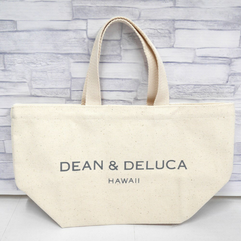 ハワイ限定 DEAN&DELUCA ディーン＆デルーカ ナチュラルカラー スモールサイズ トートバッグ DEAN&DELUCAハワイ デルーカ デルーカハワイ dean&deluca HAWAII hawaii ハワイトートバッグ 【送料無料】