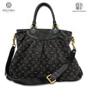 【送料無料】ルイヴィトン モノグラムデニム ネオカビィMM M95351 斜め掛けショルダー レディース LOUISVUITTON LV ブラック 岡山デニム【...