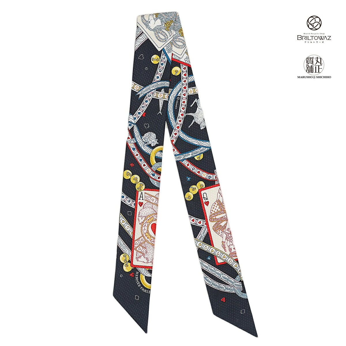 二枚おまとめ 鮮やかな発色 人気のリボン柄 エルメス スカーフ カレ90 バンダナ/スカーフ 究極の品質