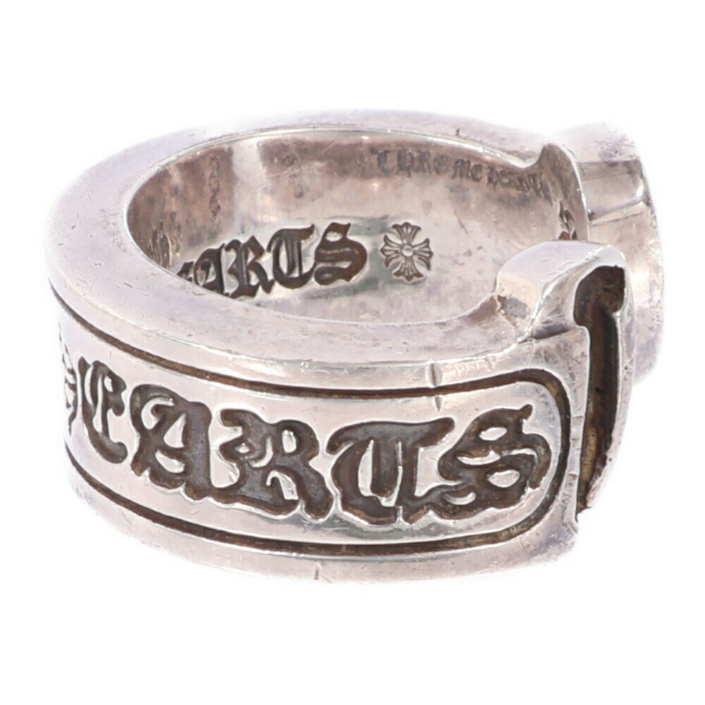 CHROME HEARTS(クロムハーツ) サイズ:- SCROLL LABEL スクロールラベル リング 925 シルバー【中古】【程度B】【カラーシルバー】【オンライン限定商品】
