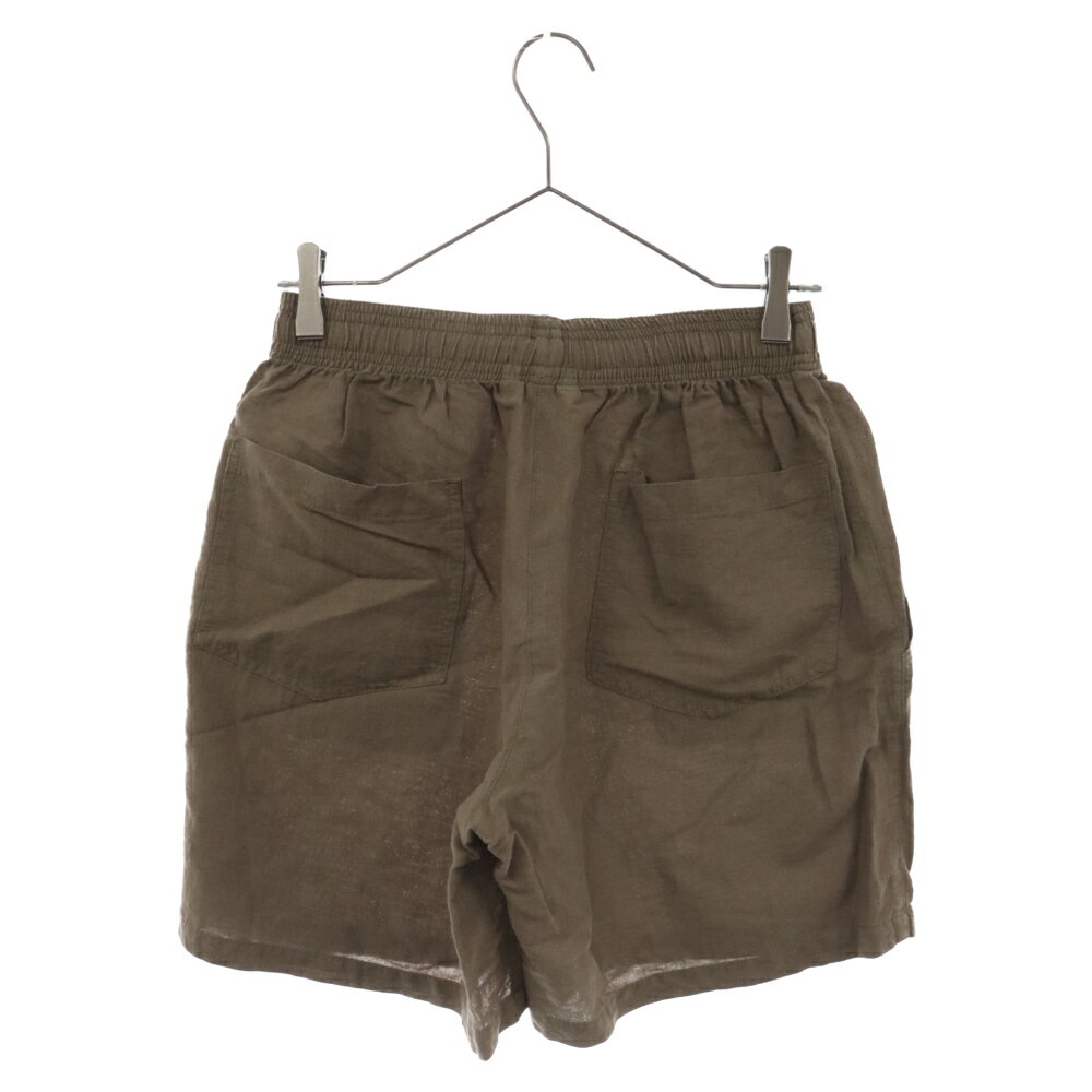 JOURNAL STANDARD(ジャーナルスタンダード) サイズ:S コットンリネン ハーフ ショートパンツ ブラウン 20-051-600-9220-1-0【中古】【程度B】【カラーブラウン】【オンライン限定商品】