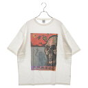 A.D.D.I.C.T(アディクト) サイズ:L ハロウィンデザイン スカル パンプキン 半袖Tシャツ ホワイト【新古品/中古】【程度S】【カラーホワイト】【取扱店舗BRING THRIFT CLOSET 湘南平塚店】(4)