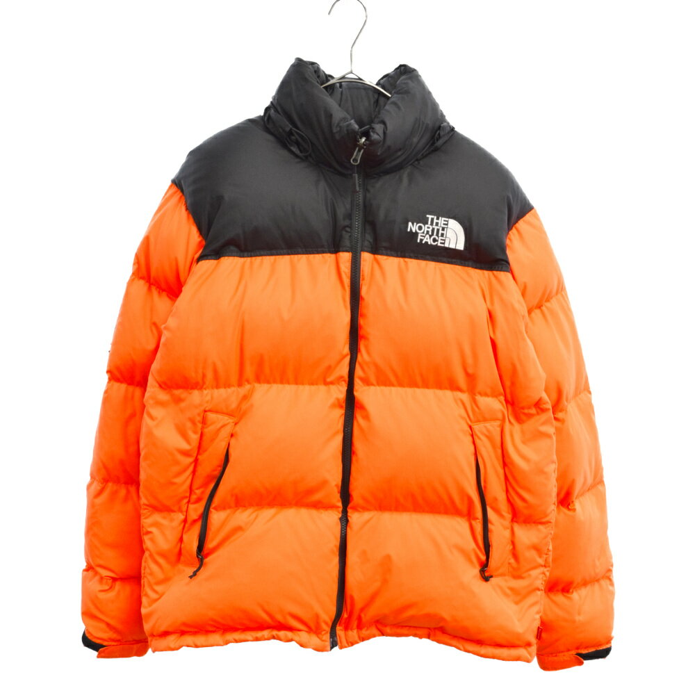 SUPREME(シュプリーム)16AW ×THE NORTH FACE Nuptse Jacket ×ノースフェイス ヌプシダウンジャケット オレンジ【中古】【程度AB】【カラーオレンジ】【取扱店舗名古屋】