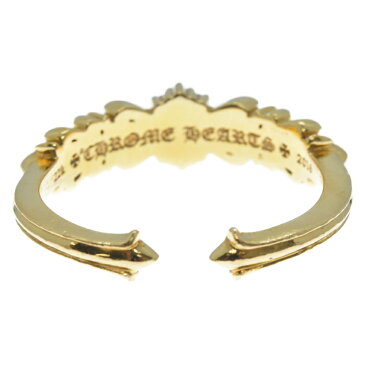 CHROME HEARTS(クロムハーツ)22K ベイビークラシックフローラルゴールドリング 指輪 22号 ギャランティ付き【中古】【程度AB】【カラーゴールド】【取扱店舗OneStyleプロペラ通り店】
