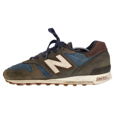 【SALE対象】New Balance(ニューバランス)×CONE MILLS M1300CD スウェードデニムローカットスニーカー インディゴ【中古】【程度AB】【カラーグリーン】【オンライン限定商品】