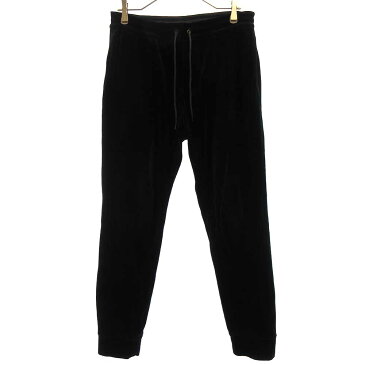 RALPH LAUREN(ラルフローレン)パープルレ-ベル ベロアイージーストレートパンツ ブラック【中古】【程度AB】【カラーブラック】【オンライン限定商品】
