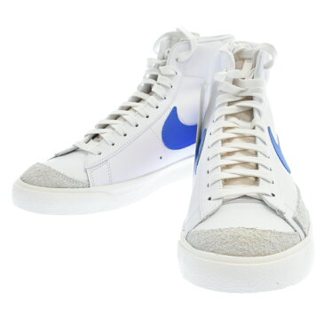 【SALE対象】NIKE(ナイキ)BLAZER MID 77 VNTG ブレザー レースアップレザーハイカットスニーカー ホワイト US8.5 BQ6806-400【新古品/中古】【程度N】【カラーホワイト】【オンライン限定商品】