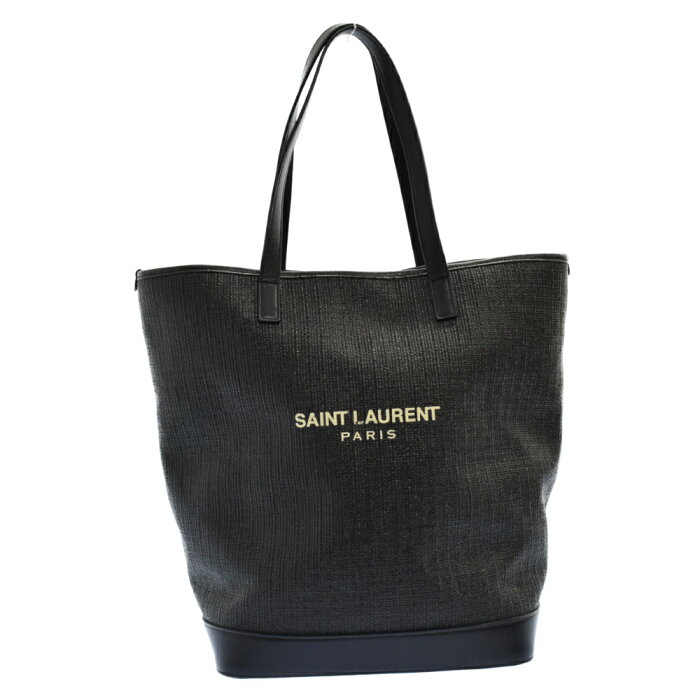 SAINT LAURENT PARIS(サンローランパリ)テディ トート ハンド バッグ ブラック 551595【中古】【程度AB】【カラーブラック】【取扱店舗新宿】★SALE★