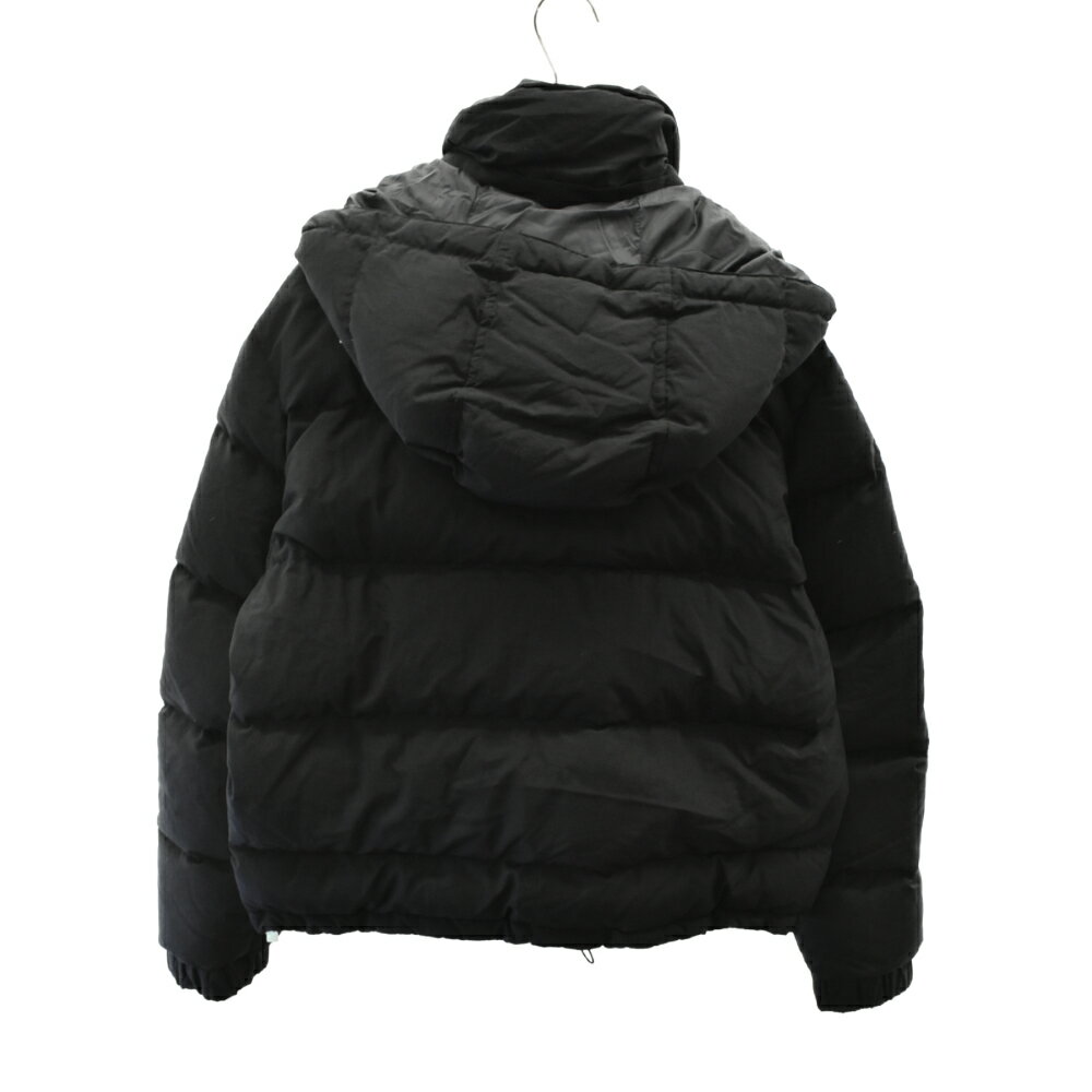 OFF-WHITE(オフホワイト)18AW Quote Puffer Down Jacket クオートパファーダウンジャケット ブラック OMED005F18803015 ブラック【中古】【程度A】【カラーブラック】【オンライン限定商品】