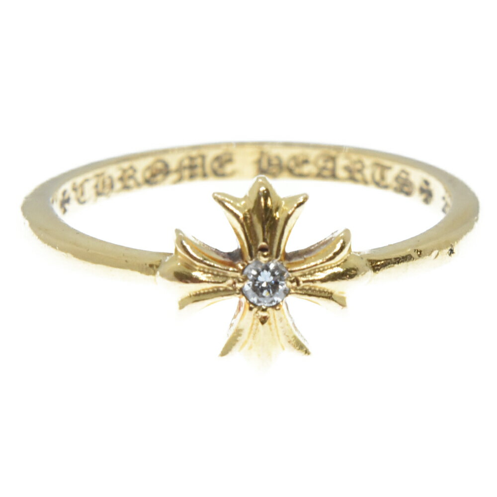 CHROME HEARTS(クロムハーツ) サイズ:6号 22K BBBLGM CH PLS 1DIA バブルガム CHプラスリング ダイヤ 6号 ゴールド【中古】【程度A】【カラーゴールド】【取扱店舗BRING 心斎橋筋商店街店】