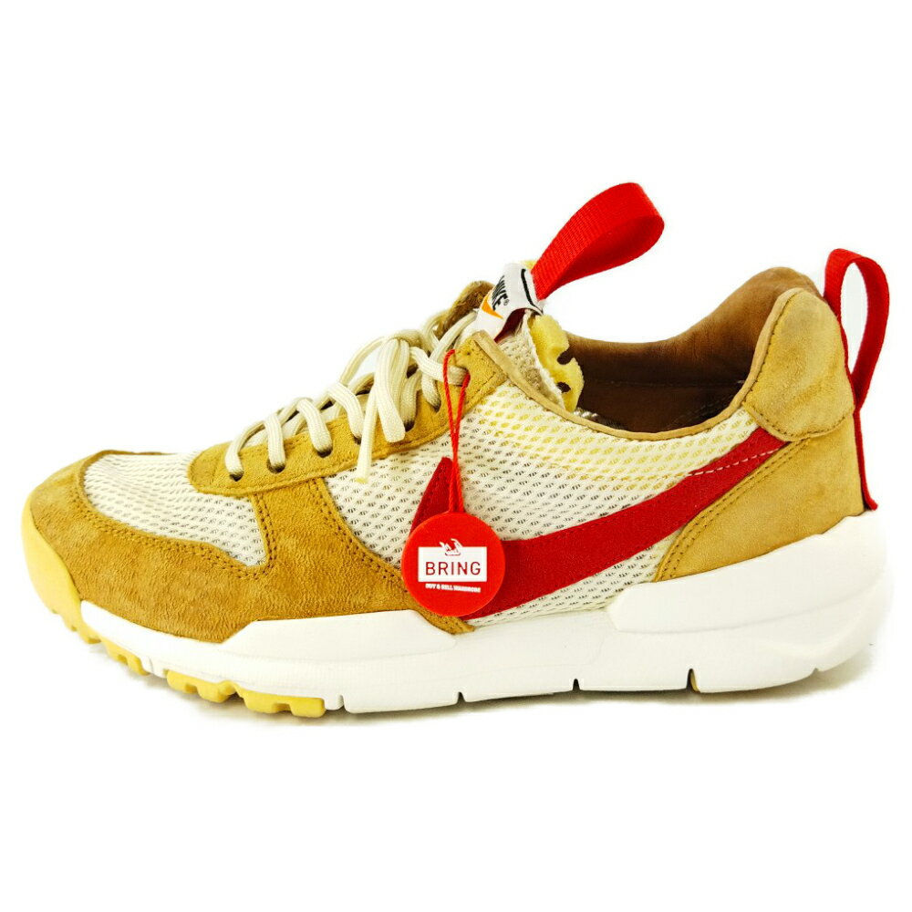 NIKE(ナイキ) サイズ:26.0cm MARS YARD 2.0 TS TOM SACHS AA2261-100 マーズヤード トムサックス ローカットメッシュスニーカー US8 ベージュ【中古】【程度B】【カラーベージュ】【取扱店舗BRING KICKS】