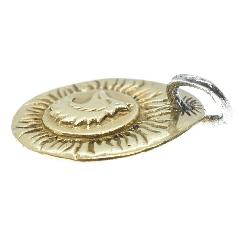 90´S 18K 全金メタルペンダント マルカン ペンダント-
