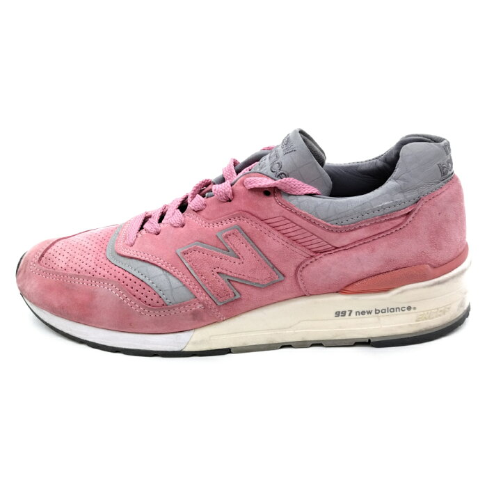 New Balance(ニューバランス)×CONCEPTS M997CPT×コンセプツ スニーカー ピンク -【中古】【程度B】【カラーピンク】【取扱店舗BRING 心斎橋筋商店街店】