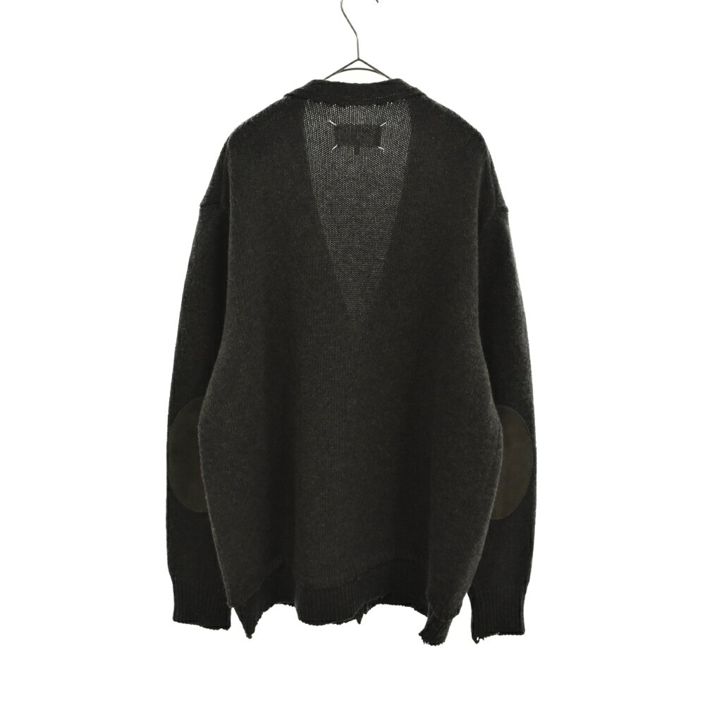 Martin Margiela 14(マルタンマルジェラ)21AW Wool Decortique cardigan ウール デコルティーク カーディガン グリーン S50GP0245【中古】【程度A】【カラーグリーン】【取扱店舗新宿】