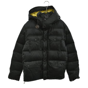 THE NORTH FACE(ザノースフェイス)PURPLE LABEL パープルレーベル オイルコーティング ダウンジャケット ブラック ND2190N【中古】【程度C】【カラーブラック】【オンライン限定商品】