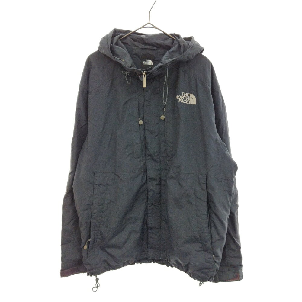 THE NORTH FACE(ザノースフェイス)KOREAN1 LABEL ZIP-UP NYLON MOUNTAIN JACKET 韓国製 ジップアップ ナイロン マウンテンパーカ ライトジャケット ネイビー【中古】【程度B】【カラーネイビー】【オンライン限定商品】