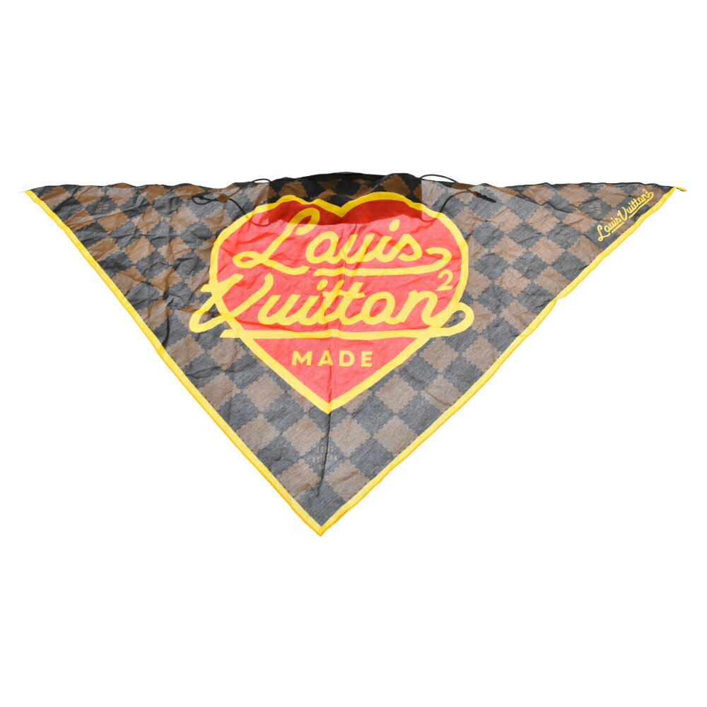 LOUIS VUITTON(ルイヴィトン)xNIGO LV Made Mask×ニゴ LVメイド モノグラム ロゴ マスク ブラウン MP3264【新古品/中古】【程度N】【カラーブラウン】【オンライン限定商品】